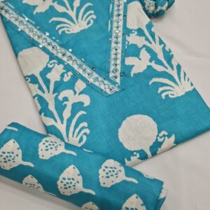 BAGRU PRINT DRESS MATERIAL